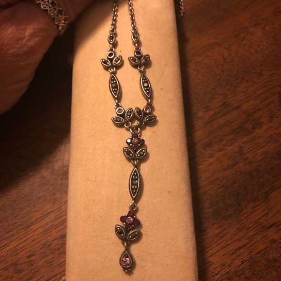 Antique amethyst necklace - Picture 3 of 10